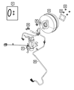 68488303AC - Brakes: Power Brake Booster for Mopar Image