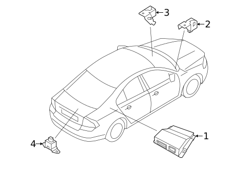 Ride Control Components for 2013 Volvo S80 #0