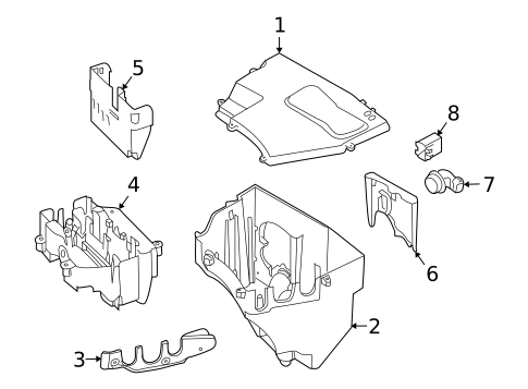 Electrical Components for 2009 BMW M6 #0