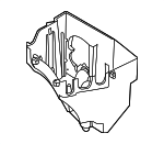 12907571035 - Electrical: Lower Housing for BMW: 528i, 528i xDrive, 528xi, 535i, 535i xDrive, 535xi, 550i, M5, M6 Image