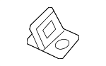 4674669 - Body: Lift-gate Lock Striker Plate for Mopar Image