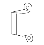 4860999AD - Body: Lift-gate Stop Bumper for Mopar Image