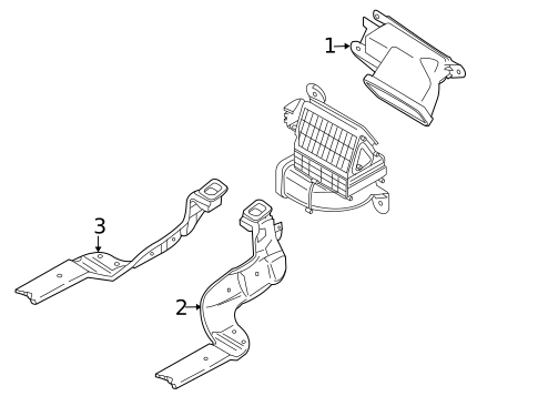 Ducts for 2009 Mazda CX-7 #0