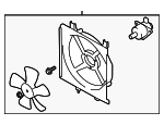 B6MC15035 - : Fan Assembly for Mazda Image