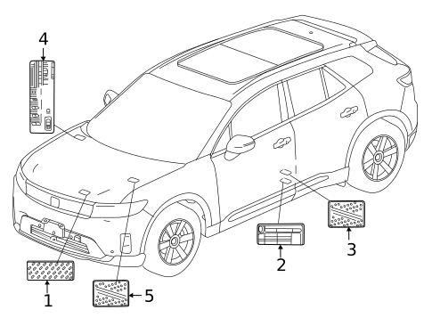 Information Labels for 2025 Honda Prologue #0