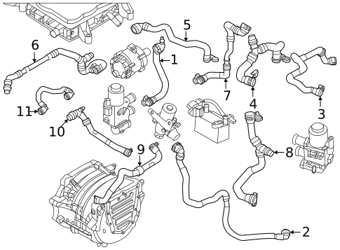 Water Pump & Related Components for 2023 Mini Cooper #0