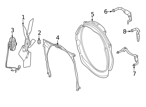 Cooling Fan for 2022 Ram 3500 #0
