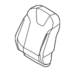 H1EZ5864417EA - Body: Seat Back Cushion Cover for FORD Image