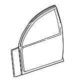 5003227AE - Body: Door Shell for Chrysler: 300M, Concorde, LHS Image