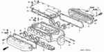 17100P8EA20 - : Manifold, In for Acura: CL, TL Image