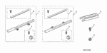 8L33SWA1C0R1 - Accessory Components: STEP, SIDE PAD SET for Honda Image