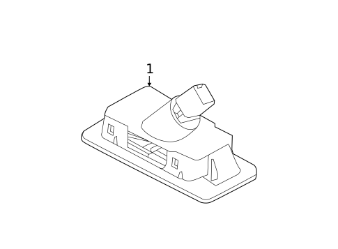 License Lamps for 2016 Kia Forte5 #0