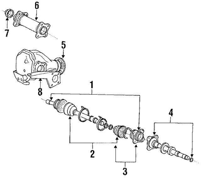 MB886676 - : Inner Boot for Mitsubishi Image