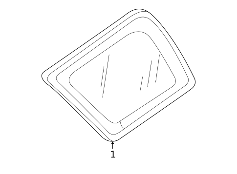Glass & Hardware for 2007 Mercury Mariner #0