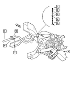 6101687 - Front Suspension &amp; Drive: Hex Lock Nut for Mopar Image