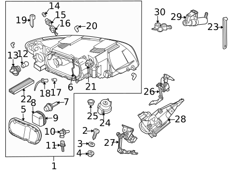 Washer Components for 2007 Volvo S40 #0