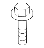 32222481 - Cooling System: Water Pump Brace for Volvo: S60, S90, V60, XC60, XC90 Image
