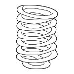 99633353137504 - Suspension: Coil Spring for Porsche: 911 Image
