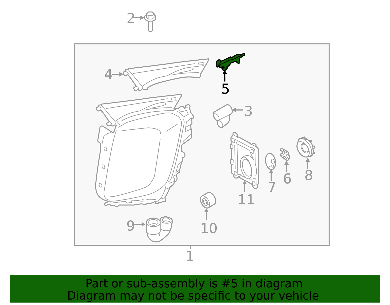 92151-S9000 - Support Bracket 2020-2025 Kia Telluride | Kia.Parts Store