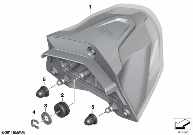 63218549270 - : Led Taillight for BMW-Motorrad Image