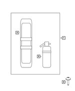 55352852AA - Wheels: Tool Set for Mopar Image
