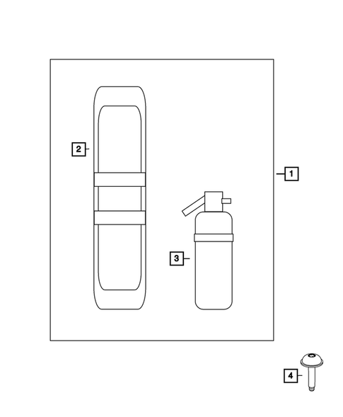 Emergency Kit for 2012 Jeep Wrangler #0