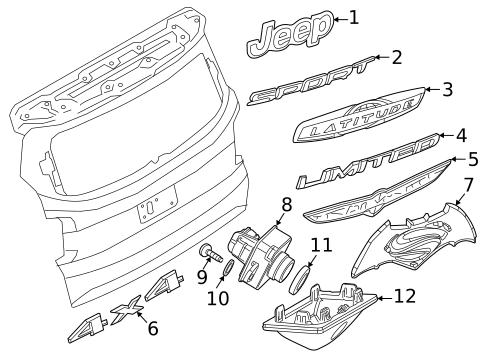 Gaskets & Sealing Systems for 2018 Jeep Renegade #0