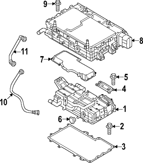 Electrical Components for 2024 Genesis Electrified G80 #2