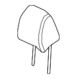 88700AA350NL8 - Body: Headrest for Hyundai Image