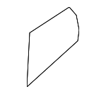 826542H000 - Body: Button &amp; Guide Pad for Hyundai: Elantra, Genesis Coupe Image