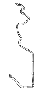 8T0260710A - : A/C Refrigerant Liquid Hose for Audi: A4, A4 Quattro, A5, A5 Quattro, allroad, S5 Image