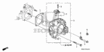 938920502008 - Engine: SCREW-WASHER (5X20) for Honda Image