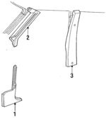 E8FZ5802344A9B - Body: Kick Panel for Ford: Escort | Mercury: Lynx Image