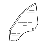 4M0845022E - Body: Door Glass for Audi Image