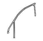 4M0837432B - Body: Run Channel for Audi Image