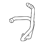 7R3Z8D030A - Cooling System: Outlet Hose for Ford: Mustang Image