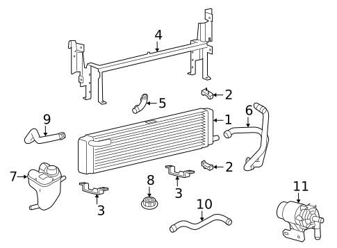 Intercooler for 2007 Ford Mustang #0