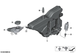 61668084422 - Vehicle Electrical System: Windshield Cleaning Container for BMW Image