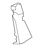 5GM868695 - Body: Deform Element for Volkswagen: e-Golf, Golf, Golf Alltrack, Golf R, Golf SportWagen, GTI Image