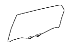 68103422807A - Body: Glass for Subaru: Solterra Image
