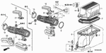 91405PM5004 - Electrical/Exhaust/Heater/Fuel: CLAMP, TUBE (D17) for Honda Image