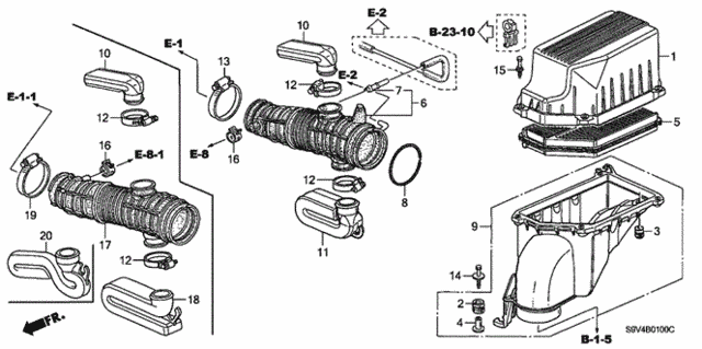 Air Cleaner for 2007 Honda Pilot #0