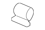 30742476 - Exhaust: Rear Muffler Clamp for Volvo Image