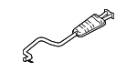 31338362 - Exhaust: Muffler &amp; Pipe for Volvo Image