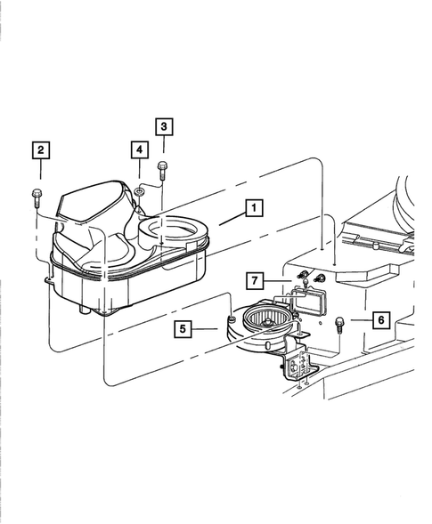 Air Conditioner and Heater Units for 2001 Dodge Viper #1
