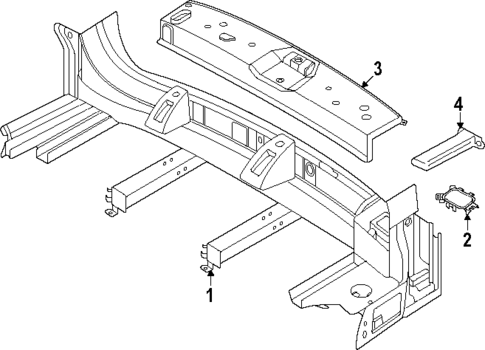 Rear Body for 2025 Nissan Armada #0