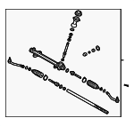 56500S2500 - Steering: Gear Assembly for Hyundai: Santa Fe Image