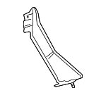 1HM858017B - Body: Cross-member Bracket for Volkswagen: Cabrio, Golf, Jetta Image