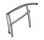 51355A058A4 - : Run Weather-Strip for BMW Image