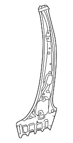 613070E070 - Body: Inner Center Pillar for Lexus: RX350, RX350L, RX450h, RX450hL Image